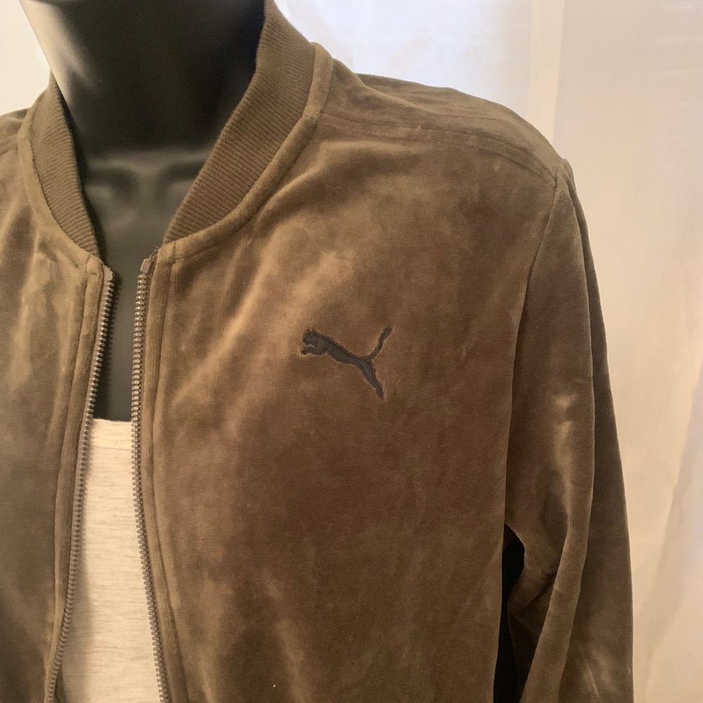 Velour Puma Track Jacket